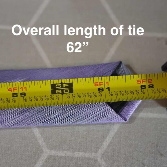 Bundle of 5 Men's Neckties, Multicolor / patterned and solids, various brands - Picture 9 of 10